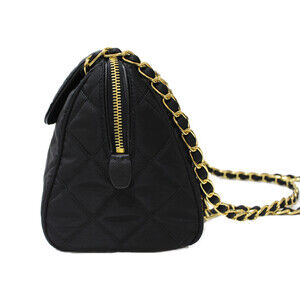 Prada Bag Double Key Chain Shoulder Cadena Black